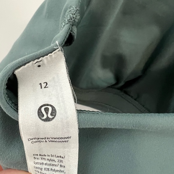 Lululemon Wunder Train Strappy Racer Bra a/b Size 12 - Picture 8 of 10